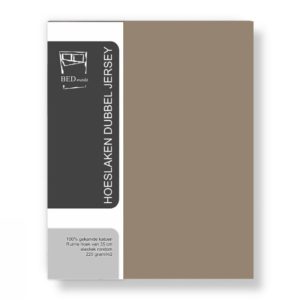 Bedmode24 Dubbel jersey Taupe
